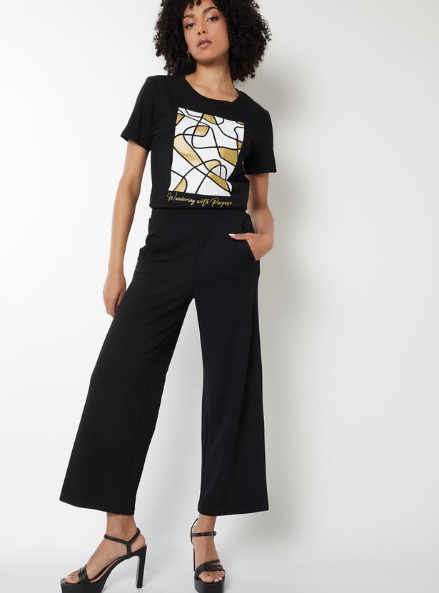 Women Printed T-shirts - Pack of 2