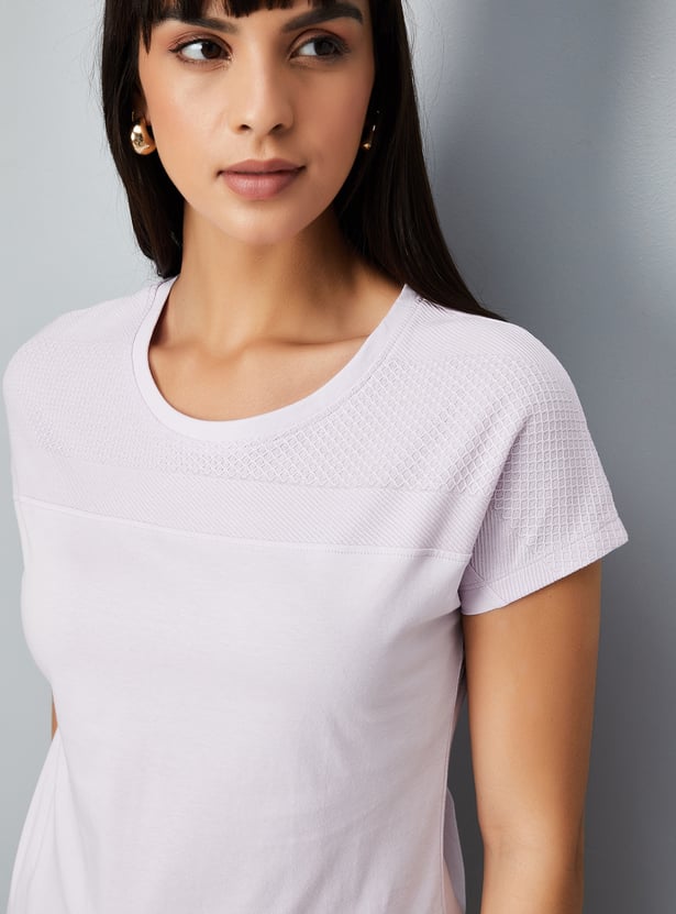 Women Solid T-shirts - Pack of 2