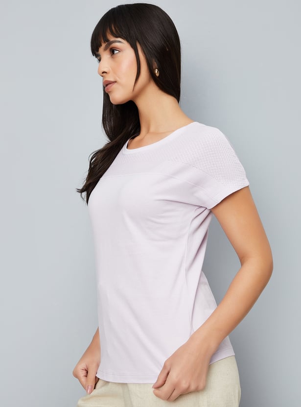 Women Solid T-shirts - Pack of 2