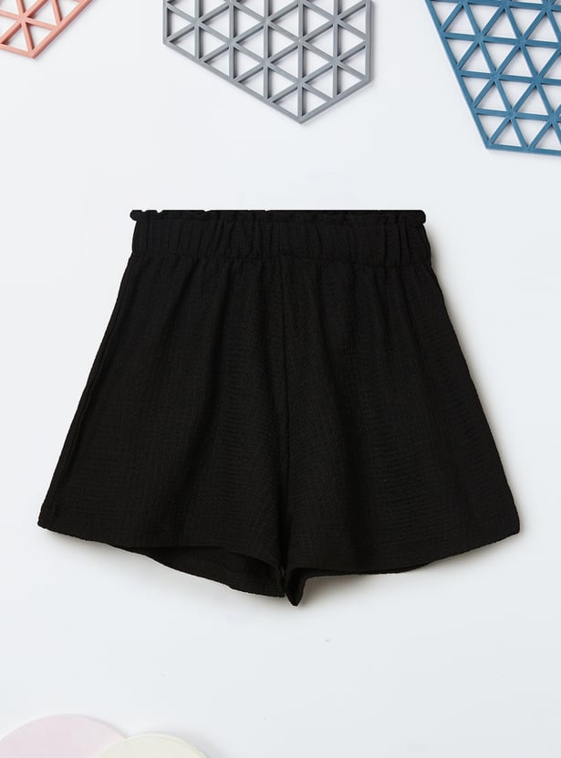 Girls Knit Shorts - Pack of 2