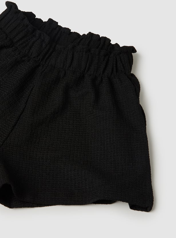 Girls Knit Shorts - Pack of 2