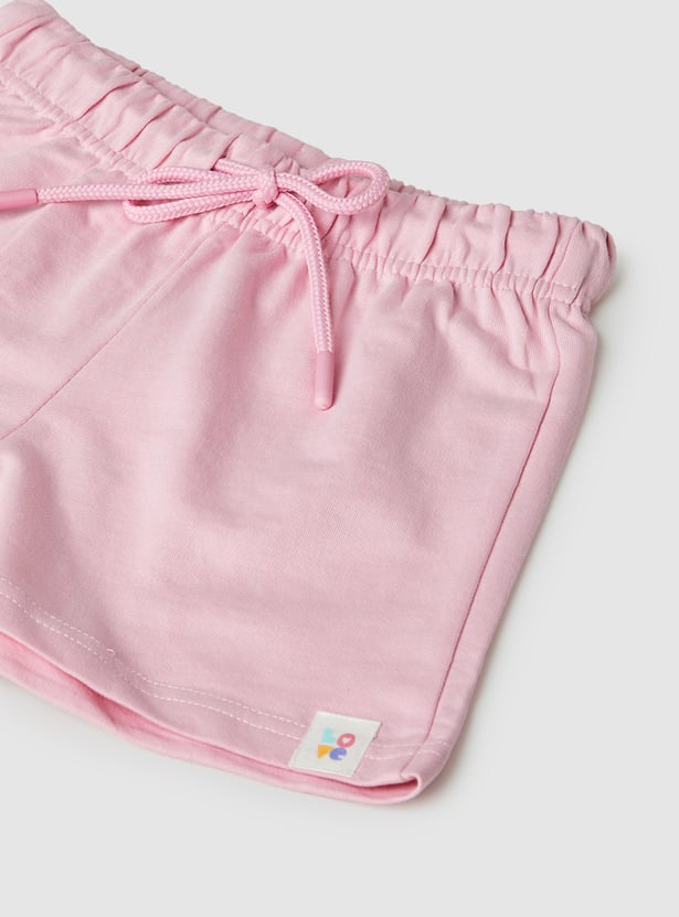 Girls Knit Shorts - Pack of 2