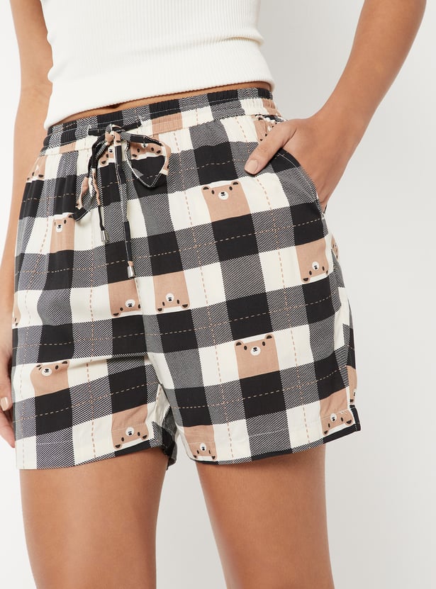 Women Assorted Lounge Shorts - Pack of 2