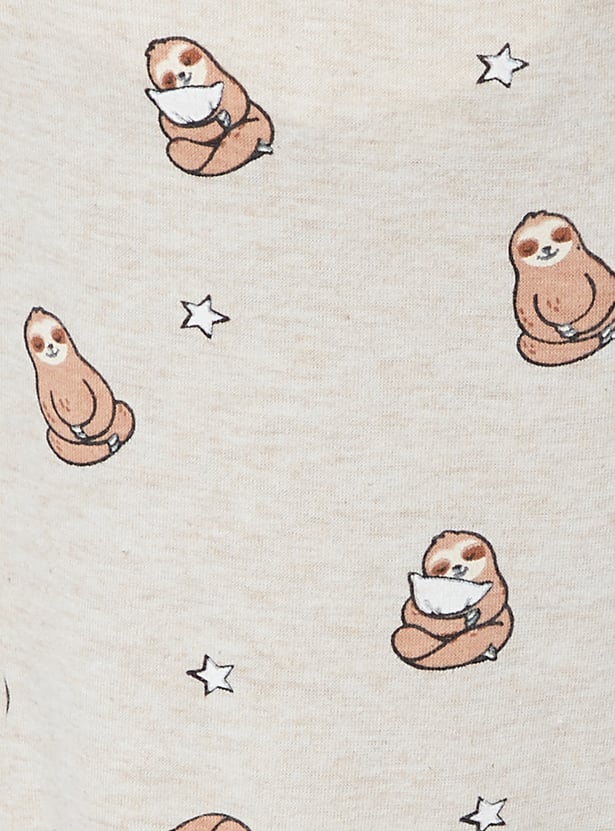 Women Printed PJ Set - Pack of 2