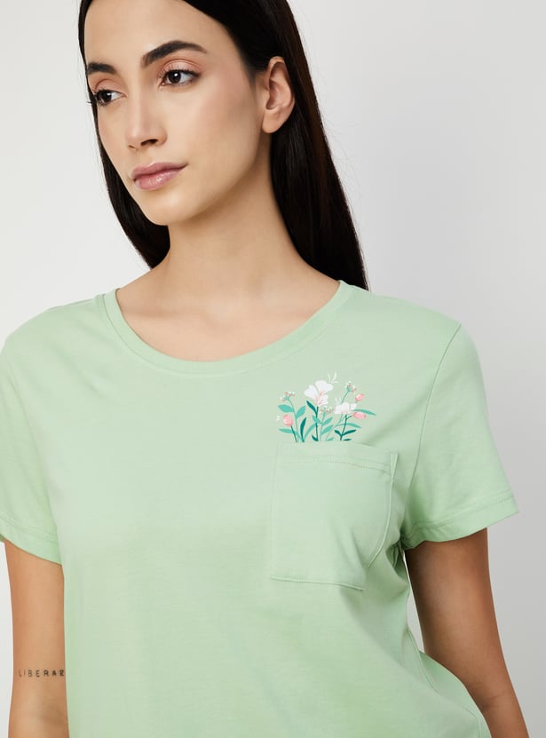 Women Printed PJ Set - Pack of 2