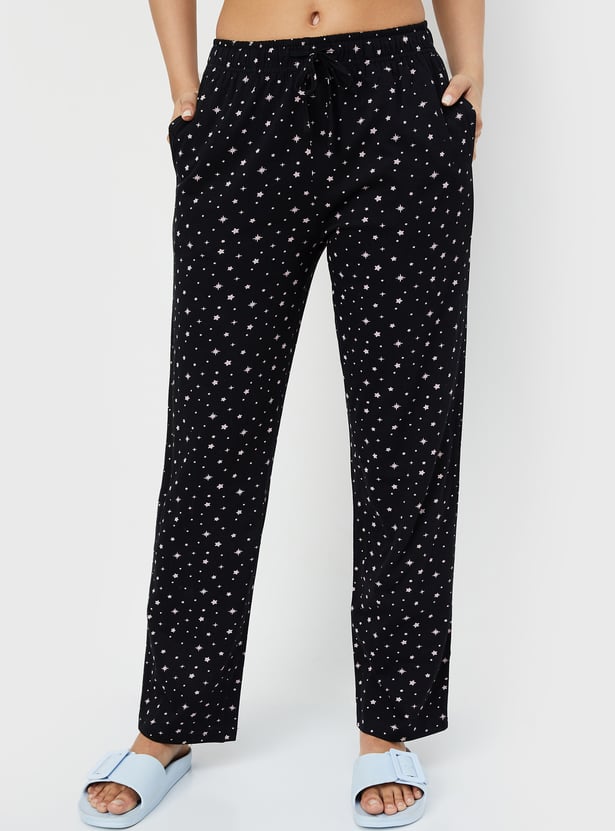 Women Printed PJ Set - Pack of 2