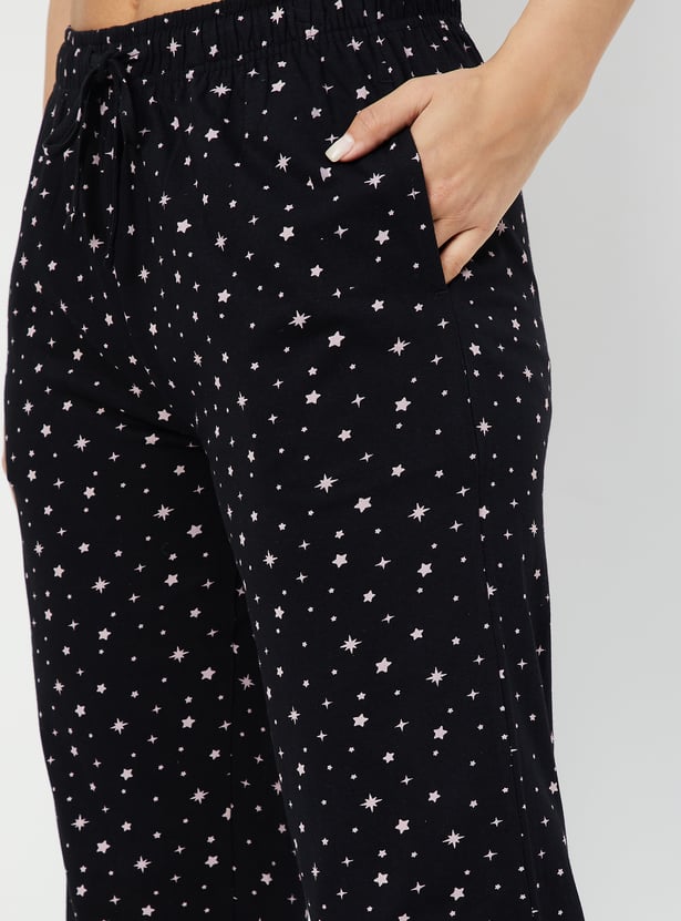 Women Printed PJ Set - Pack of 2