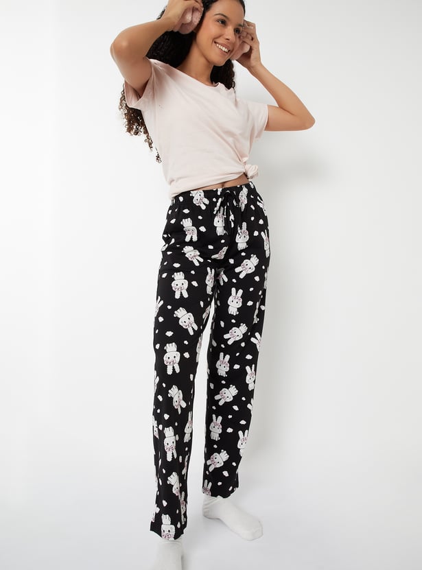 Women Printed Pyjamas - Pack of 2