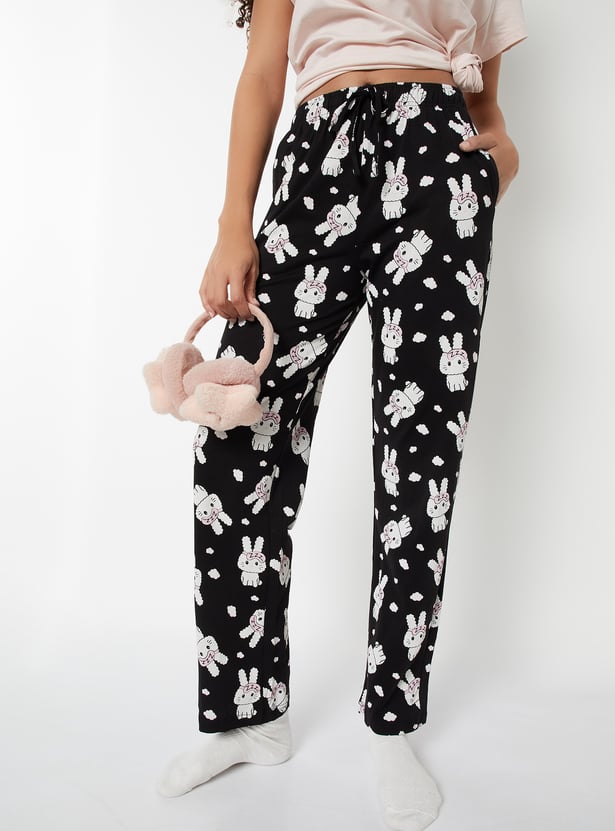 Women Printed Pyjamas - Pack of 2