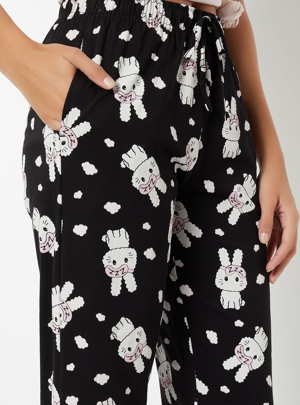 Women Printed Pyjamas - Pack of 2