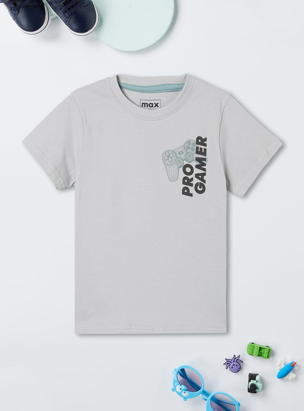 Boys Printed T-shirt - Pack of 2