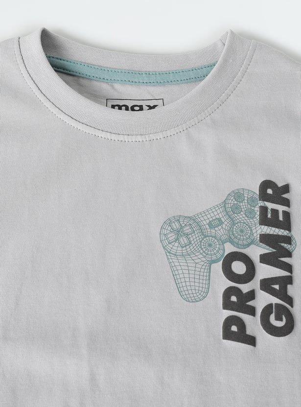 Boys Printed T-shirt - Pack of 2