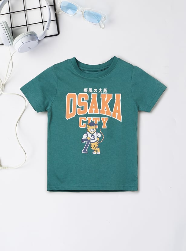 Boys Printed T-shirt - Pack of 2