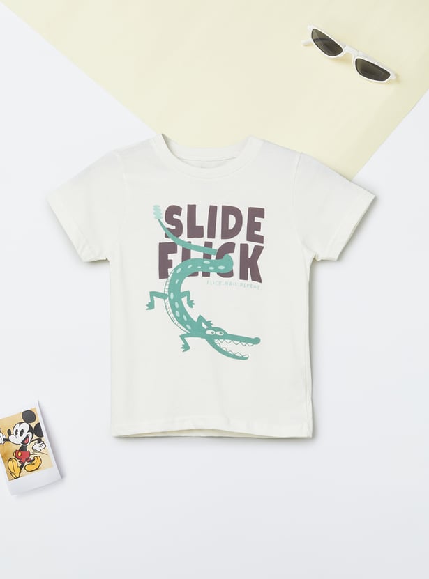 Boys Printed T-shirt - Pack of 2