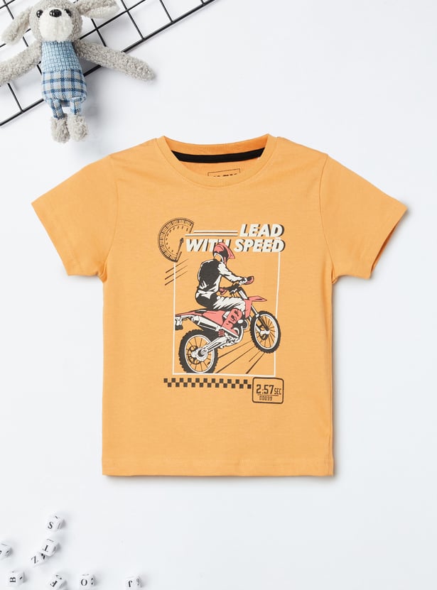 Boys Printed T-shirt - Pack of 2