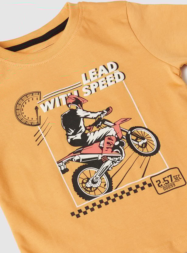 Boys Printed T-shirt - Pack of 2