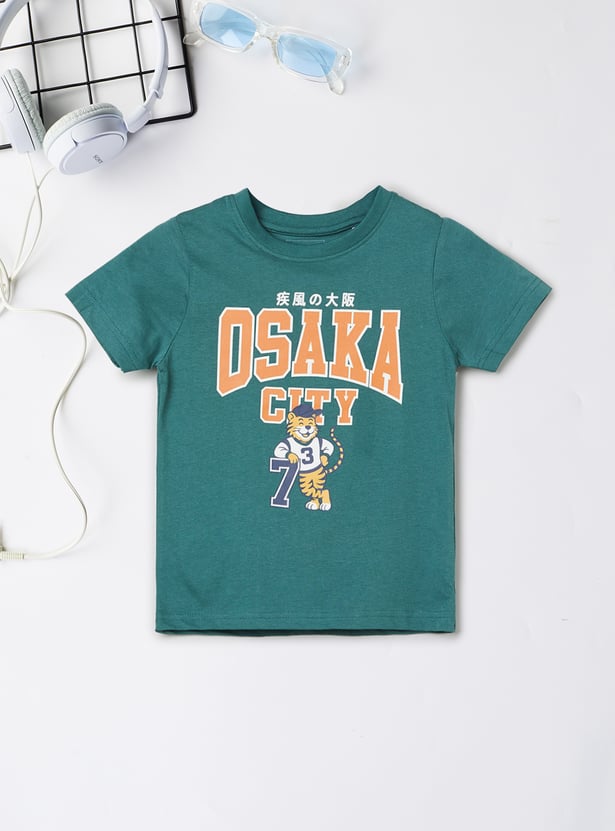 Boys Printed T-shirt - Pack of 2