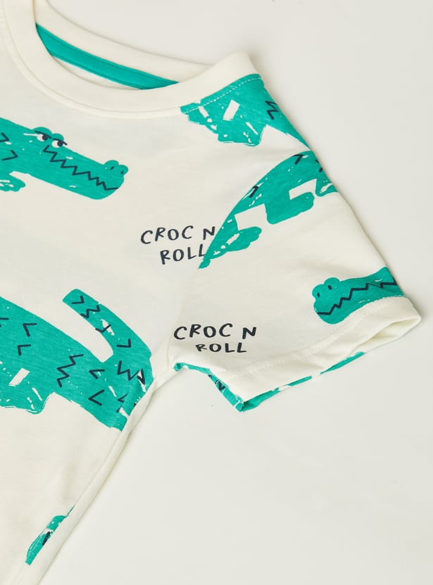 Boys Printed T-shirt - Pack of 2