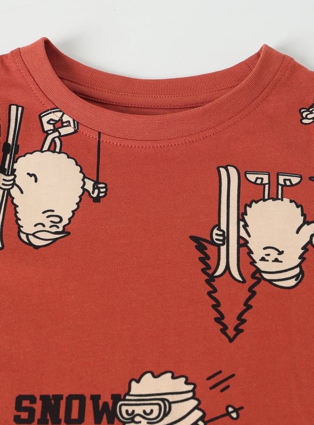 Boys Printed T-shirt - Pack of 2