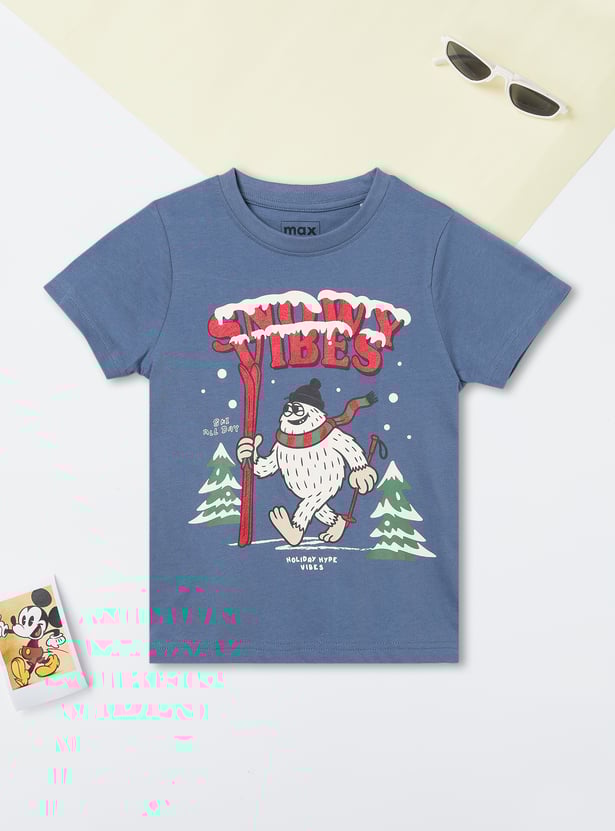 Boys Printed T-shirt - Pack of 2