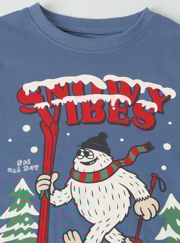 Boys Printed T-shirt - Pack of 2