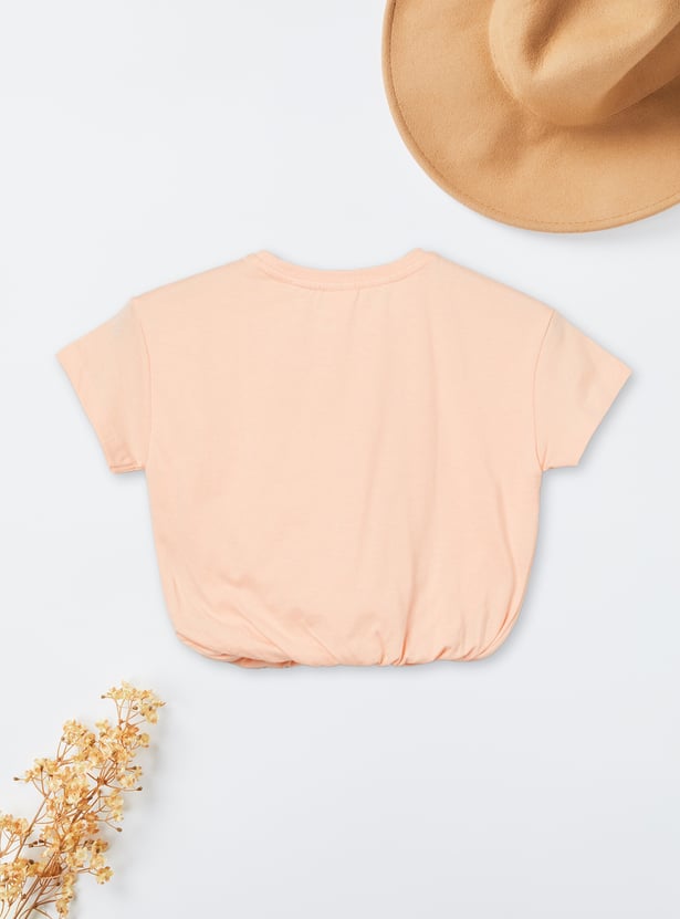 Girls Assorted T-shirt - Pack of 2