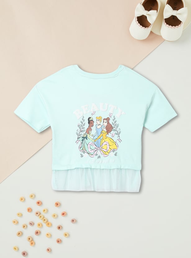 Girls Assorted T-shirt - Pack of 2