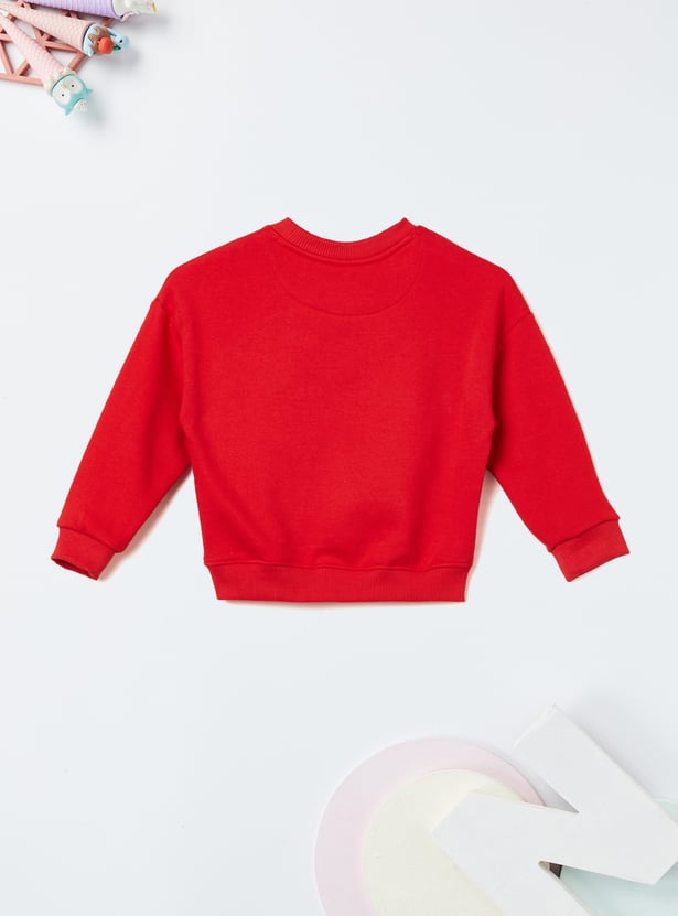 Girls Printed Sweatshirt - Pack of 2