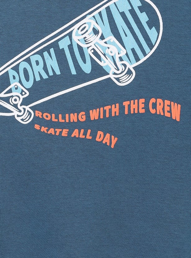 Girls Printed Sweatshirt - Pack of 2