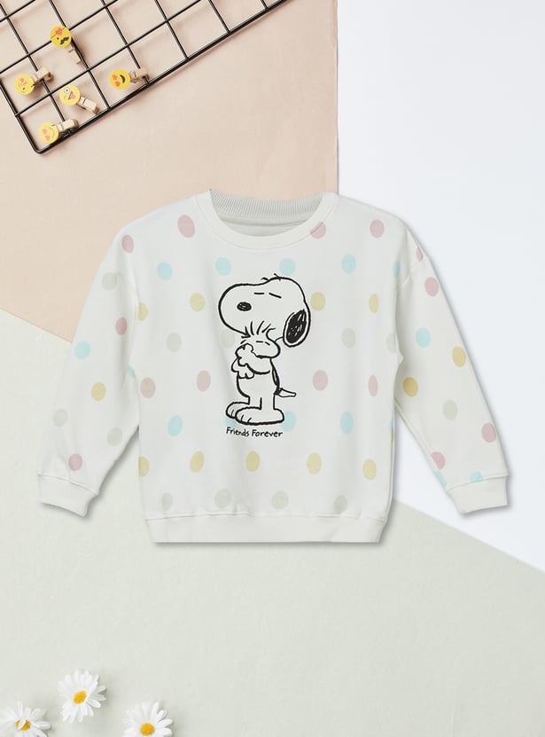 Girls Printed Sweatshirt - Pack of 2