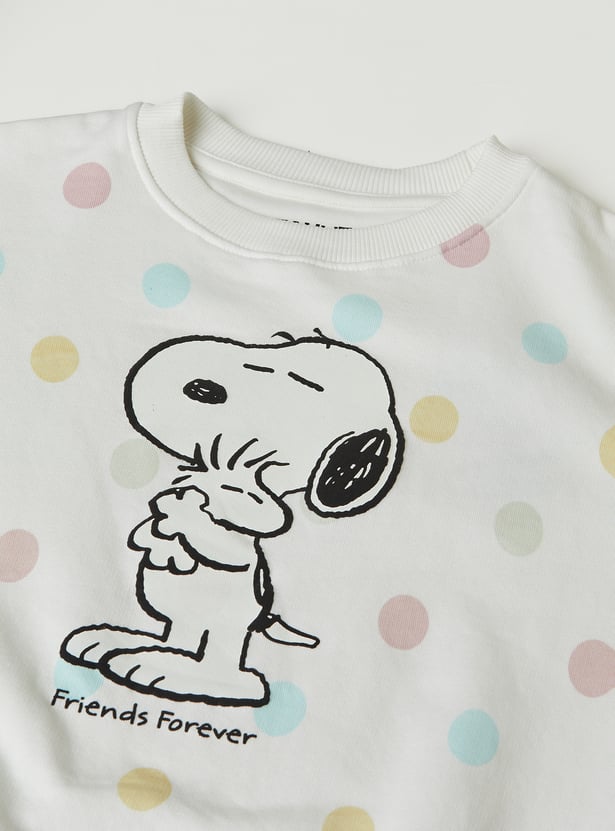 Girls Printed Sweatshirt - Pack of 2