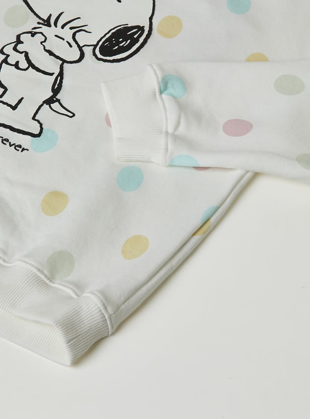 Girls Printed Sweatshirt - Pack of 2