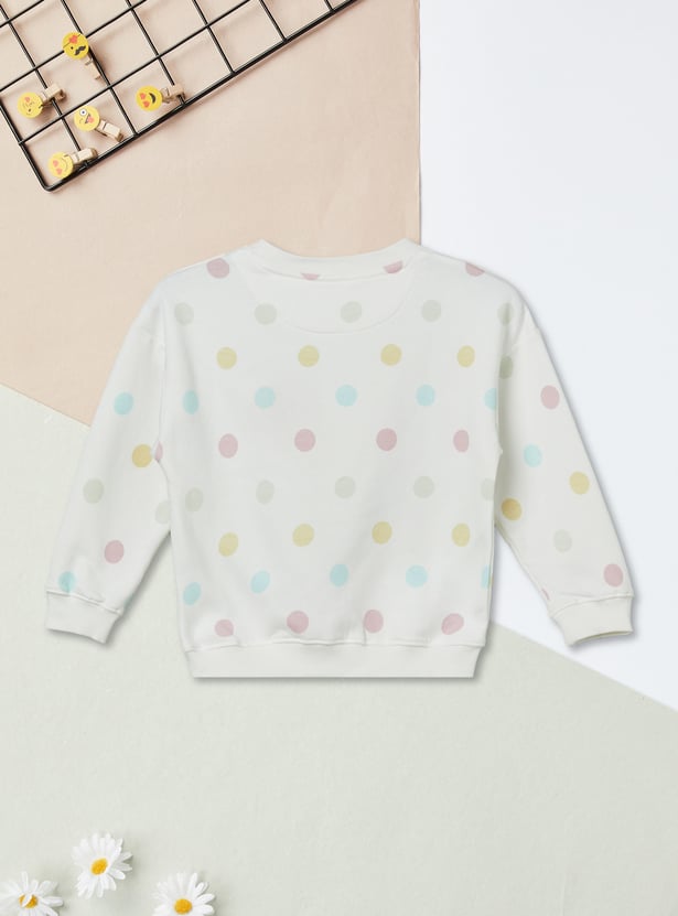 Girls Printed Sweatshirt - Pack of 2