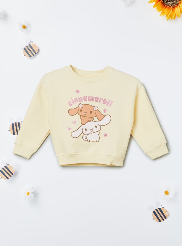 Girls Printed Sweatshirt - Pack of 2