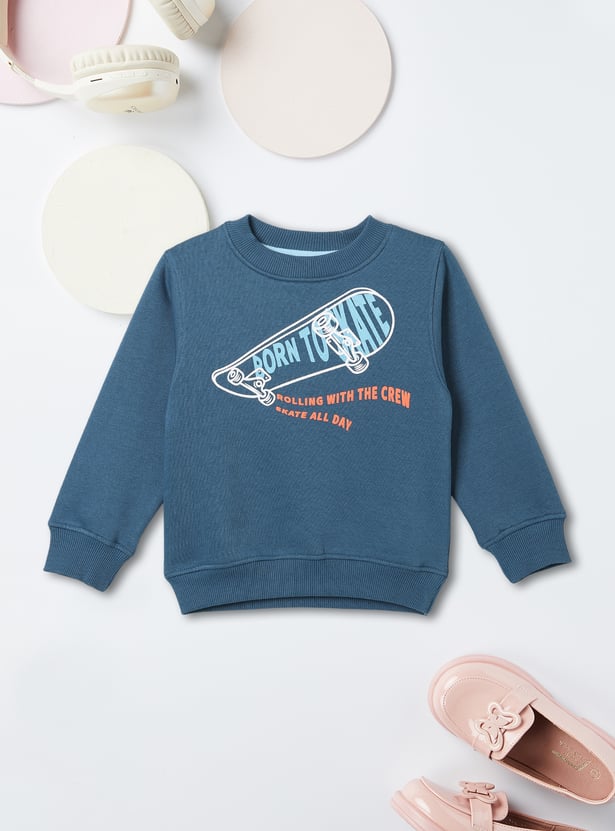 Girls Printed Sweatshirt - Pack of 2