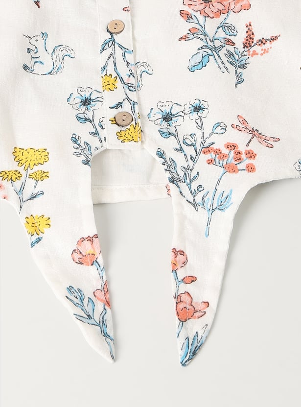 Girls Printed Shorts Set - Pack of 2