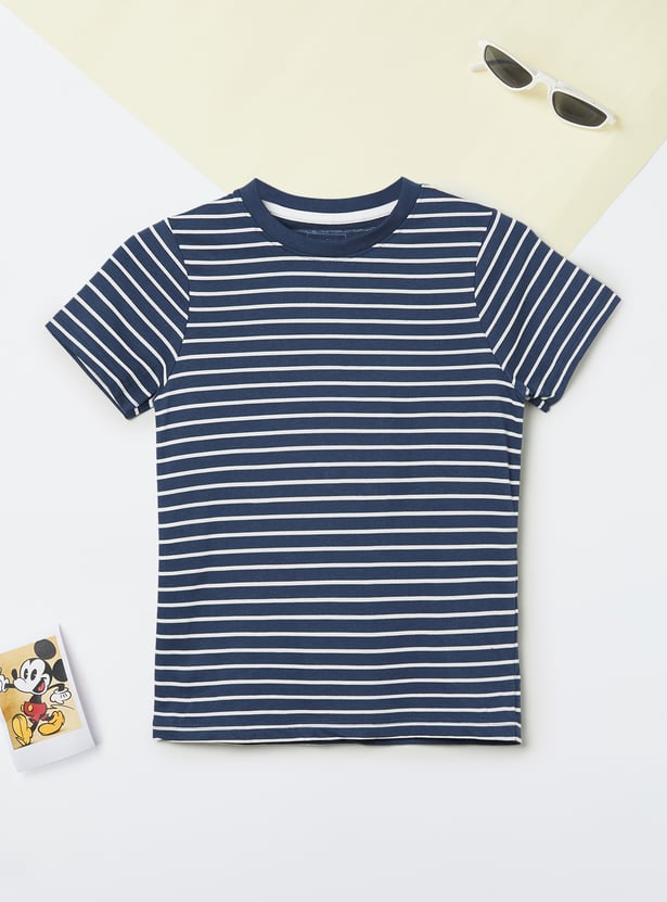 Boys Striped T-shirt - Pack of 2