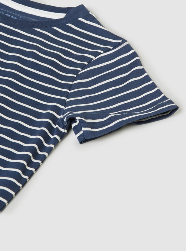Boys Striped T-shirt - Pack of 2