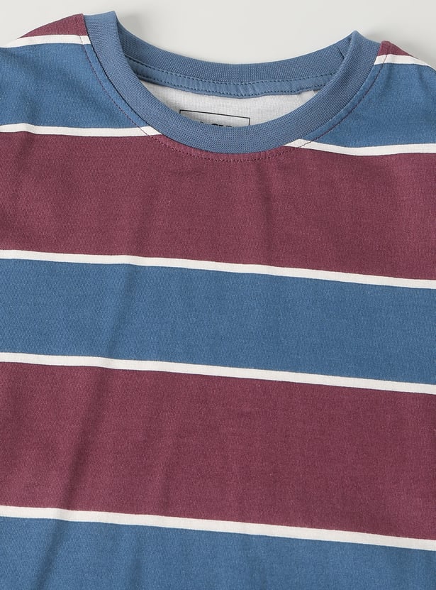 Boys Striped T-shirt - Pack of 2