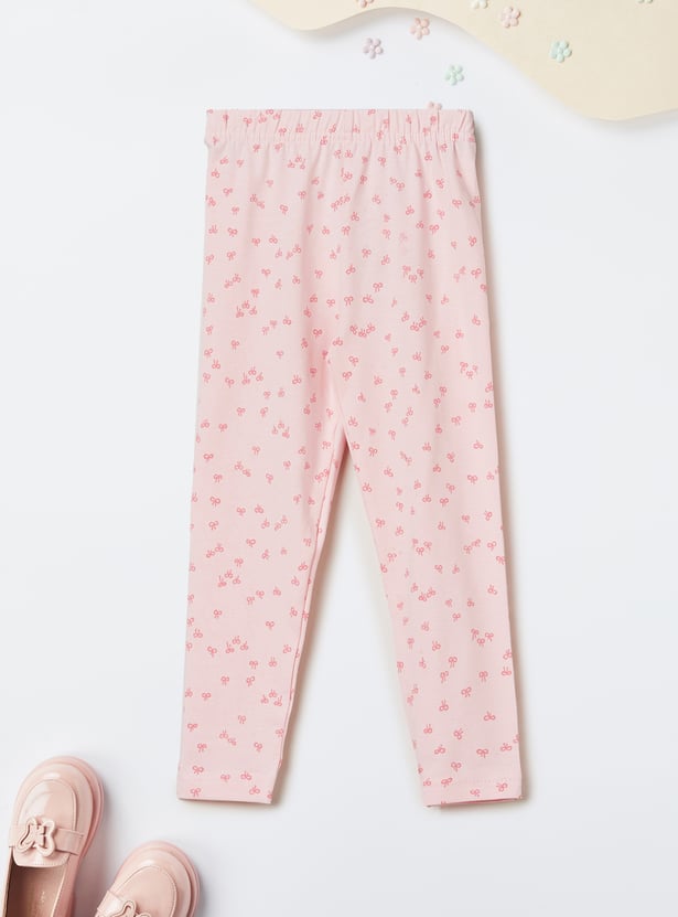 Girls Assorted Leggings - Pack of 2