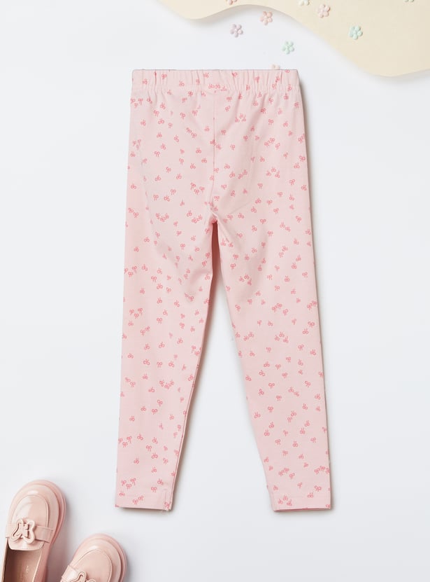 Girls Assorted Leggings - Pack of 2