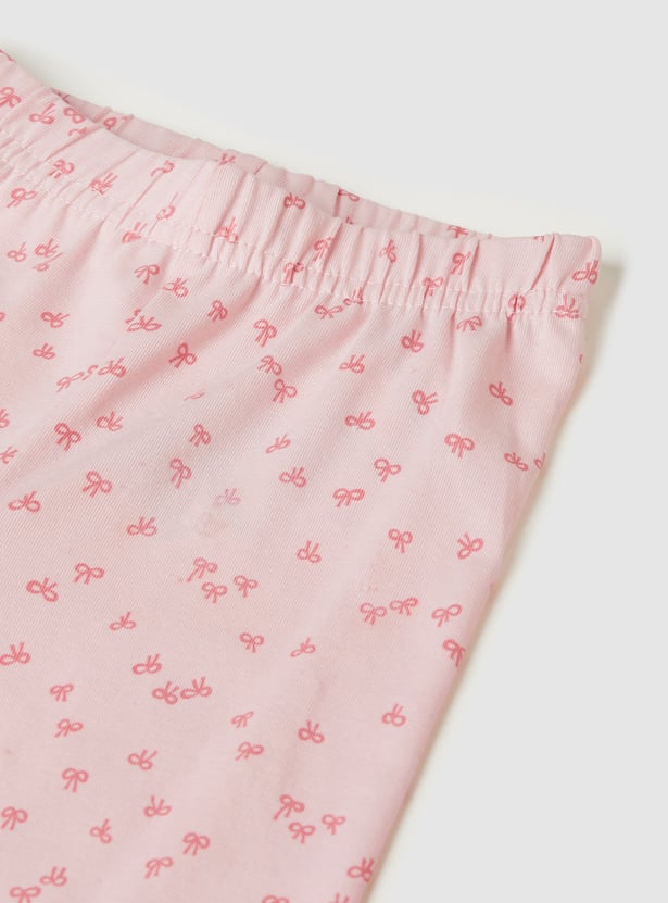Girls Assorted Leggings - Pack of 2