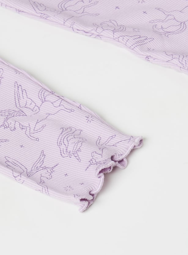 Girls Assorted Leggings - Pack of 2