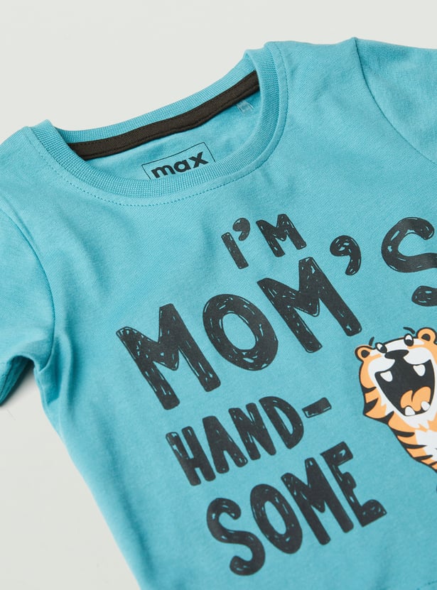 Boys Printed T-shirt - Pack of 2