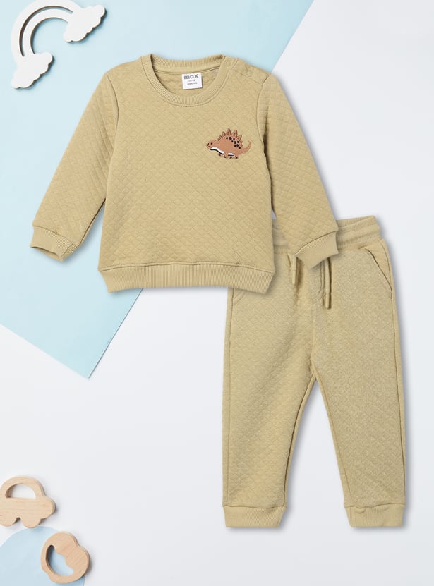 Boys Applique Joggers Set - Pack of 2