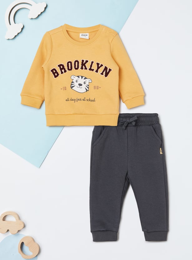 Boys Assorted Joggers Set - Pack of 2