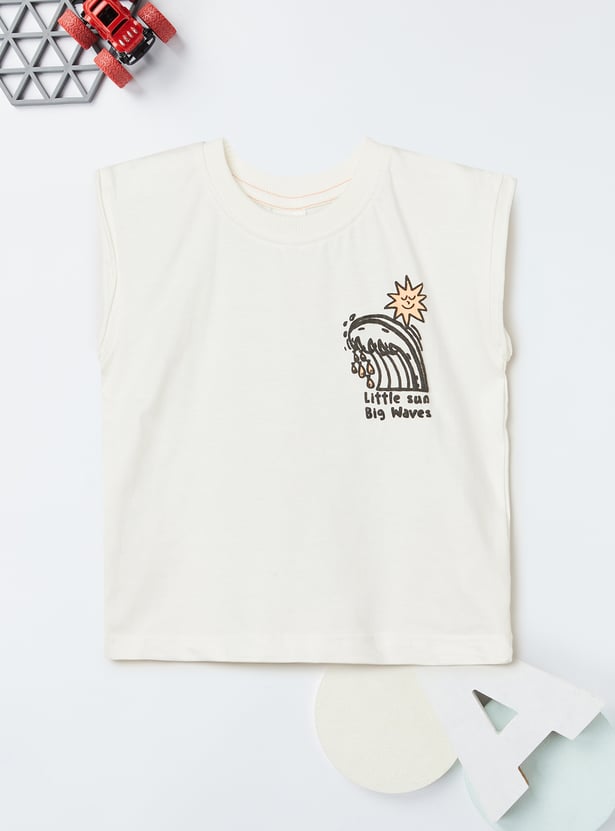 Boys Back Print Shorts Set - Pack of 2