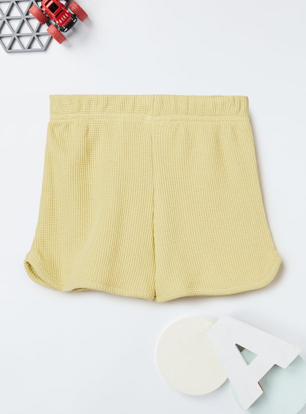 Boys Back Print Shorts Set - Pack of 2