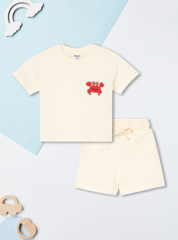 Boys Printed Shorts Set - Pack of 2