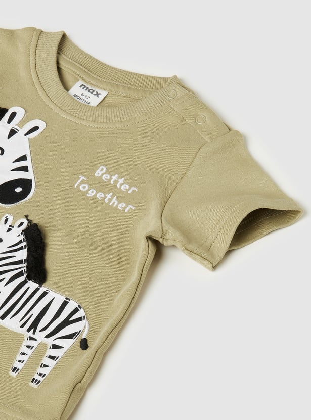 Boys Printed Shorts Set - Pack of 2